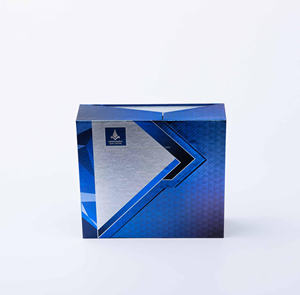 Boîte de papier à fermeture magnétique de luxe avec doublure en éponge à revêtement UV de stratification mate pour l'impression offset de cadeaux de qualité supérieure - Product Image 6