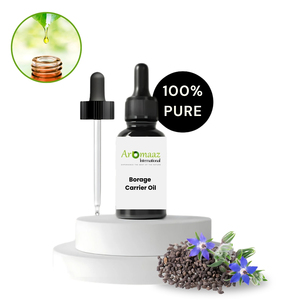 น้ำมันบอเรจออร์แกนิคแท้ 100% สกัดเย็น ราคาดีที่สุด ขายส่ง ผู้จัดจำหน่ายส่งออก AROMAAZ INTERNATIONAL - Product Image 2