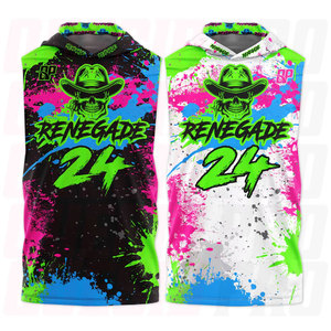 Reversible Hooded Compression 7v7 Custom Flag Football Jerseys High Performance Compression Flag 7 On 7 Shirts - Product Image 1