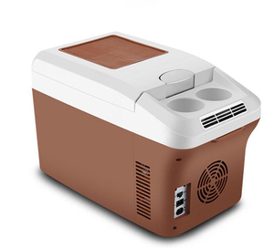 15L Portable Car <b>Refrigerator</b> 12V-24V-220V Dual Voltage Thermoelectric Cooler for Vehicle Outdoor Use - Product Image 3