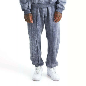 Ensemble de survêtement pour homme avec impression personnalisée, sweat à capuche et pantalon de jogging en tissu French Terry, vente en gros directe d'usine - Product Image 3