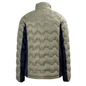 Veste matelassée imperméable personnalisée de haute qualité pour homme, design professionnel, style à capuche zippé, hiver/automne, service OEM disponible, devant - Product Image 4