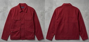 HAMILO SPORTS Veste utilitaire unisexe bleu marine HS-101, style vêtement de travail à manches longues avec plusieurs poches et col classique - Product Image 4