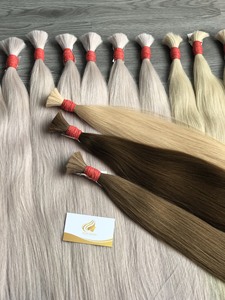 ¡Mejor precio barato 200kg de color a granel crudo vietnamita Natural onda recta estilo extensiones de cabello de bebé a la venta! - Product Image 2
