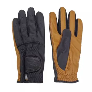 High Quality Custom Summer Sports Finger Gloves Cabretta Leather Men's Golf Gloves For Sports for mens