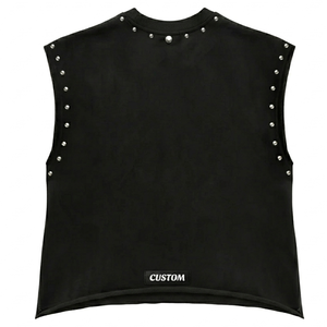 เสื้อยืดแขนกุดผู้ชายไซส์ใหญ่ลายกราฟิกศาสนาแบบวินเทจ พิมพ์ลายพระเยซู สีครีม เสื้อกล้ามสตรีทแวร์ลำลอง ผ้าฝ้าย เสื้อกล้ามทรงเข้ารูป - Product Image 6