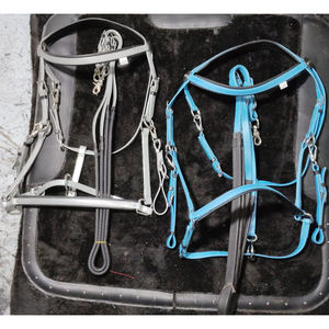 A VENDRE ENSEMBLE DE BRIDE ET PLATEAU D'ÉQUITATION EN PVC COLIS ET BRIDLE ARABIENS COULEUR BLEU EN DOLLAR 15 CARTE DE CRÉDIT ACCEPTÉE - Product Image 4