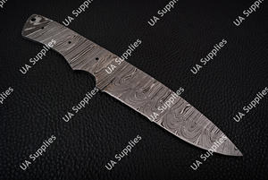 Lames vierges en acier Damas de 8 pouces, 67 couches, cœur VG10, pour couteaux, vente en gros OEM/ODM, personnalisation DIY - Product Image 4