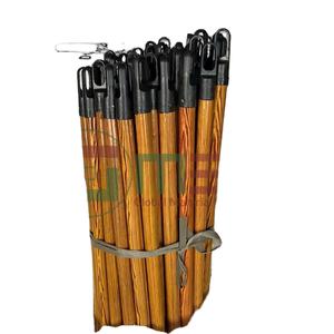 GMEX Eco Friendly <b>Wooden</b> <b>Handle</b> Plastic <b>Broom</b> Head <b>Broom</b> Easy Clean Classic Design 120cm - Product Image 5