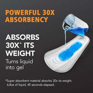 Serviettes hygiéniques confortables pour hommes, absorbantes, fines et légères, pour incontinence légère, pour adultes. - Product Image 6