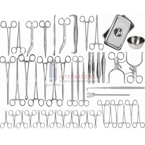 Juego de Instrumentos Quirúrgicos de Acero Inoxidable Premium de 47 Piezas para Cirugía General, Herramientas Manuales con Certificación CE - Product Image 6