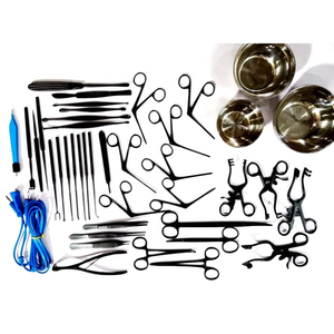 Juego de 43 Instrumentos de Microcirugía de Oído para Timpanoplastia, Reutilizables, de Acero Inoxidable Alemán, con Certificación CE - Product Image 6
