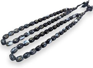Best Islamic Prayer Beads Resin <b>Rosary</b> Necklace Unisex Religious Beaded Jewelry Cute Multicolor Round Ball Shape for Worship - Product Image 5