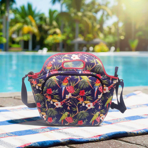 Sac isotherme personnalisé Ningbo Wilson OEM avec logo sur mesure, style baseball, sac à déjeuner portable avec poignée pour femmes - Product Image 5