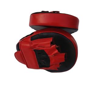 Custom Made Professional Cowhide Leather Boxing Gloves Curved Punching Mitts and Focus <b>Pads</b> for MMA <b>Muay</b> <b>Thai</b> Karate Training - Product Image 5