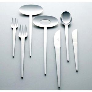 Modern Luxury Stainless Steel <b>Flatware</b> <b>Set</b> with Unique Handle Design for Restaurant Wedding or Home Use for Back to School - Product Image 1