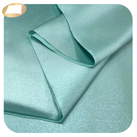 Tissu de Robe en Polyester Élasthanne Tissé Léger Brillant Satiné Fluorescent 100% Polyester pour Rideaux et Robes de Mariage pour Filles