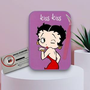 Tuiles magnétiques personnalisables en acrylique pour extensions de cils, motifs Love Betty Boop Kiss, fleur, papillon, cœur, écologiques, privées - Product Image 5