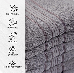 Serviettes de toilette personnalisées avec logo, vente en gros, coton, pour salle de sport, spa, salon - Product Image 2