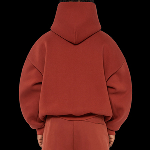 Sudadera con Capucha Extra Grande Personalizada para Hombre, 100% Algodón, Corte Holgado, Lisa, Informal, Sudadera con Capucha de Tela Gruesa, Sudaderas con Logotipo Personalizado en Venta - Product Image 6