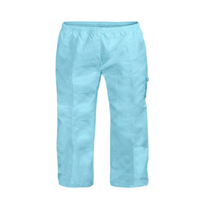 Nouveauté, pantalon de chef blanc unisexe personnalisé, durable, TC 80/20 polyester coton, pantalon de travail pour hommes, uniforme de cuisine, pantalon - Product Image 6