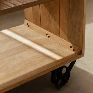 Mesa de Centro Vandana Amber Legacy de Madera de Mango con Ruedas Olson - Product Image 2