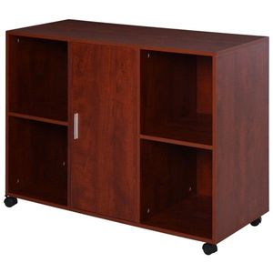 Brown File Cabinet Durable Storage Solution for Home or Office - Product Image 1