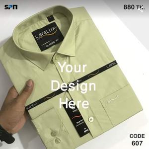 Camisa de negocios formal exclusiva de alta calidad, camisa formal de negocios de color sólido de manga larga para hombres, DIRECTA DE FÁBRICA DE BD - Product Image 5