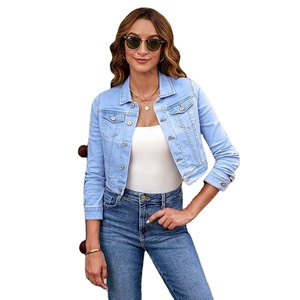 แจ็กเก็ตยีนส์ปักลายสำหรับผู้ชายแจ็กเก็ตยีนส์สไตล์สตรีทแวร์ลำลองไซส์ใหญ่พิเศษ - Product Image 6