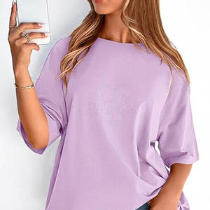 Camisa Premium para Mujer con Hombros Caídos, Diseño Relajado para Uso Casual, Estilo y Comodidad para el Día a Día - Product Image 3