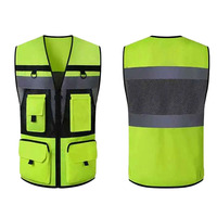 Vêtements de sécurité pour la construction, veste de travail haute visibilité, veste de sécurité ignifuge pour hommes, logo personnalisé de haute qualité