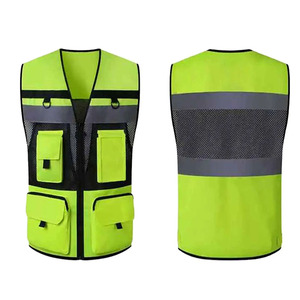 Vêtements de sécurité pour la construction, veste de travail haute visibilité, veste de sécurité ignifuge pour hommes, logo personnalisé de haute qualité - Product Image 3