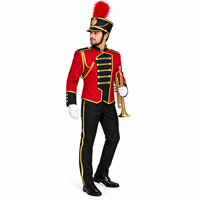 Ensemble d'uniformes de fanfare pour hommes sur mesure, veste et pantalon de fanfare, costume de performance cérémoniel Uniforce International