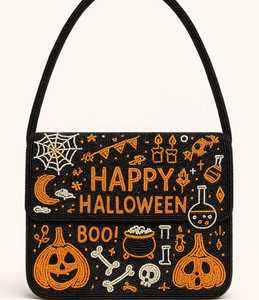 Bolso Bandolera de Diseño para Mujer con Costuras Detalladas y Patrón Elegante para el Uso Diario - Product Image 1