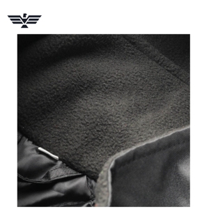 Chaqueta Bomber Personalizada para Hombre, Negra, de Alta Visibilidad, Reflectante, de Poliamida, con Capucha |   Ropa de Trabajo de Seguridad Industrial ANSI Impermeable de Alta Calidad - Product Image 5