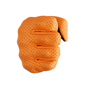 Gants de moto de course professionnels avec doigts entièrement recouverts, en cuir respirant, adhérence supérieure pour les performances sur circuit à grande vitesse - Product Image 4