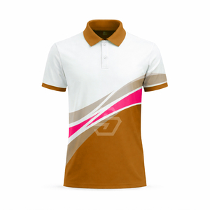 Camisetas de Secado Rápido para Hombre, Camisetas de Polo de Golf Bordadas con Logotipo Personalizado de Alta Calidad, Transpirables, 100% Poliéster, Logotipo Personalizado - Product Image 5