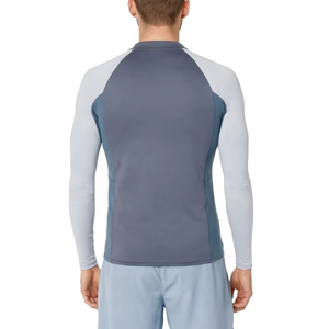 Camiseta de Compresión MMA para Hombre, Manga Larga, Secado Rápido, Cuello Redondo, Costuras en Contraste, Estilo Personalizable - Product Image 2