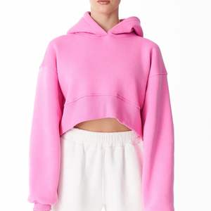 Sudadera Corta de Algodón Personalizada al por Mayor para Mujer, Sudadera Corta de Moda Urbana para Mujer, Sudadera con Logotipo Personalizado para Yoga, Gimnasio, Deportes y Entrenamiento - Product Image 1