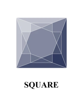 Cuarzo Rosa Natural de Corte Cuadrado de 12 mm al por Mayor, Gema Suelta Facetada de Alta Calidad, Certificada por IGI |   SUNSHINE JAIPUR GEMS MINERALS - Product Image 3