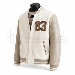 Chaqueta Varsity de Invierno Unisex Personalizada con Parche de Chenilla, Resistente al Viento, Ecológica y Transpirable para Proveedores OEM ODM con Logotipo Personalizado - Product Image 3