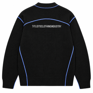 Pulls à col en V très demandés en 2026 pour les sororités/fraternités/écoles/collèges/universités, cardigans tricotés unisexes - Product Image 2