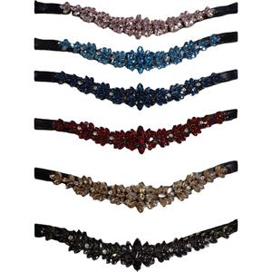 Bandeau de tête pour cheval en cuir fantaisie de haute qualité, dernier modèle, bandeau rembourré en cuir à canal vide au meilleur prix - Product Image 1