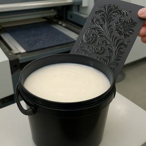 Vernis UV d'écran en soie pour le revêtement d'opp de revêtement de papier d'impression d'écran en soie - Product Image 3