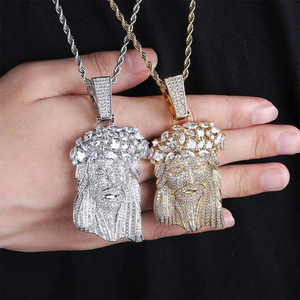 Personalizable 10K oro amarillo Hip Hop nombre colgante de moda joyería de diamantes con diamantes naturales totalmente helado - Product Image 3