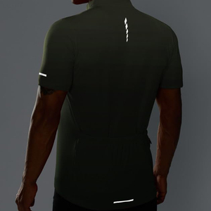 Pro Team Mens Cycling Jersey Short Sleeve <b>Road</b> Bike Wear Custom Design Moisture Wicking Bicycle Shirts High Performance Fabric - Product Image 4