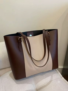 BS INTERNATIONAL Bolsos de Mano Casuales de Cuero Genuino a la Moda para Mujer, Bolso Tipo Clutch con Múltiples Correas, Cierre de Cremallera Resistente, Plegable e Impermeable - Product Image 2