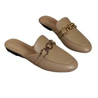 Mocassins pour femmes en cuir de vachette personnalisés, respirants, formels, à enfiler, décontractés, confortables, durables, légers, à talon plat et à boucle
