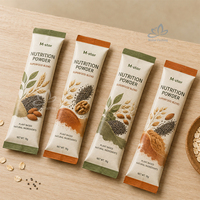 Vitamin Tozu Stick Poşeti Yüksek Bariyerli Takviye Stick Paketi Nem Geçirmez Alüminyum Folyo Filmli