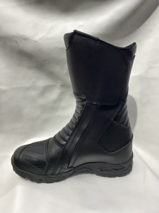 Botas de Motocross de Cuero Negro para Carreras Todoterreno - Product Image 4